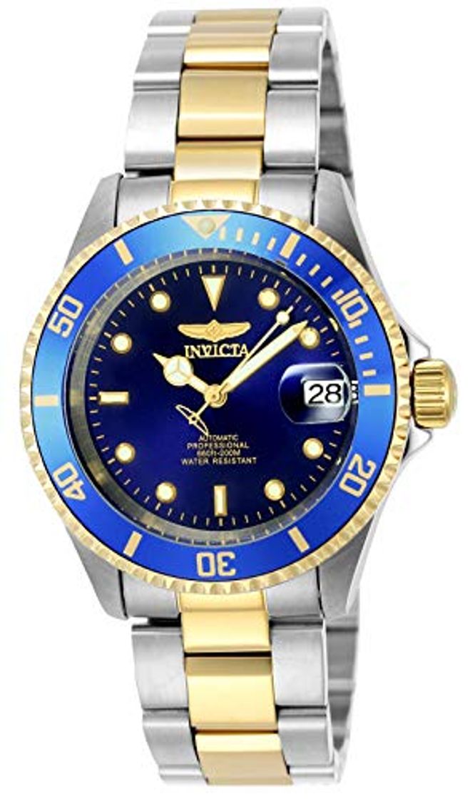 Social Invicta 8928OB Pro Diver Reloj Unisex acero inoxidable Automático Esfera azul