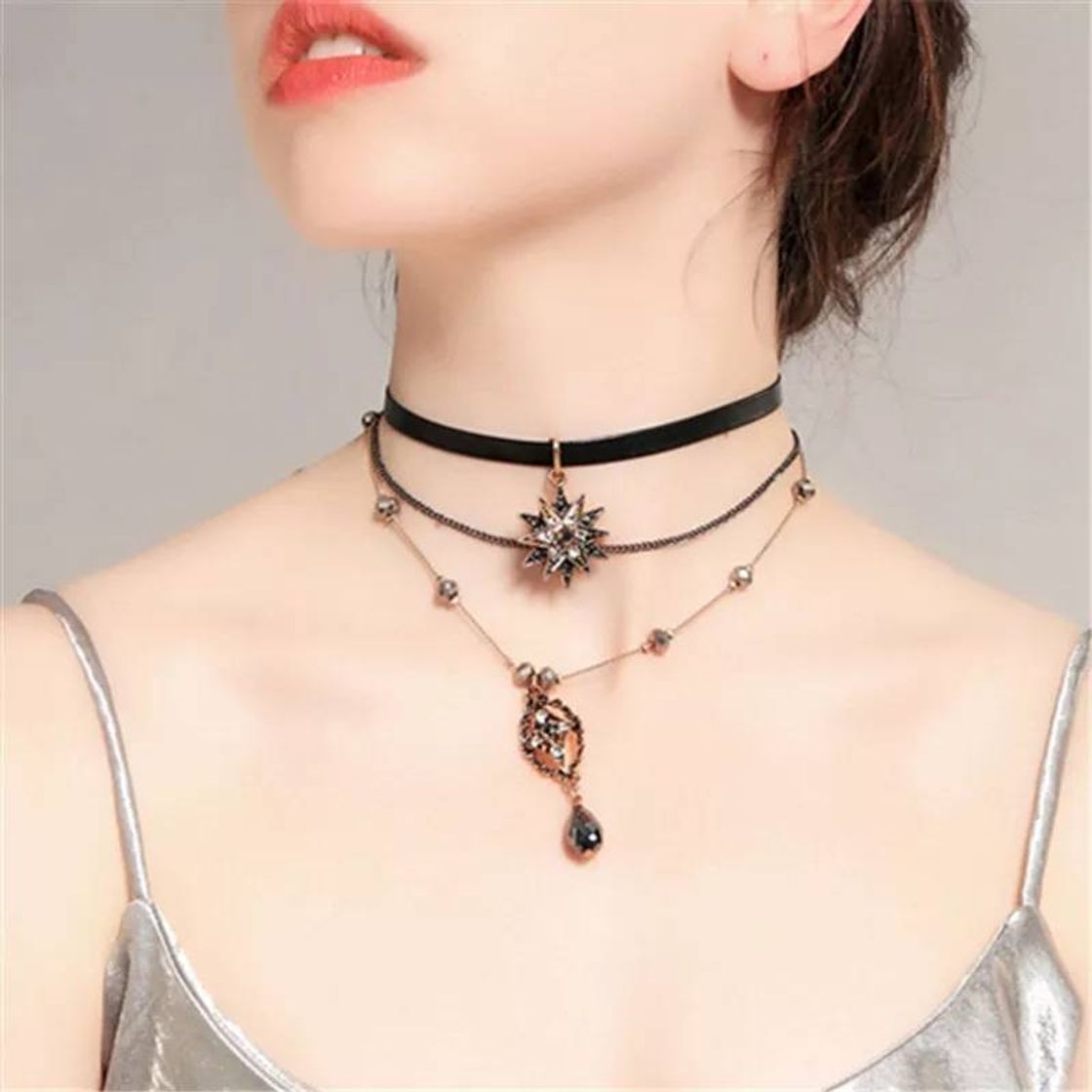 Social Colar feminino