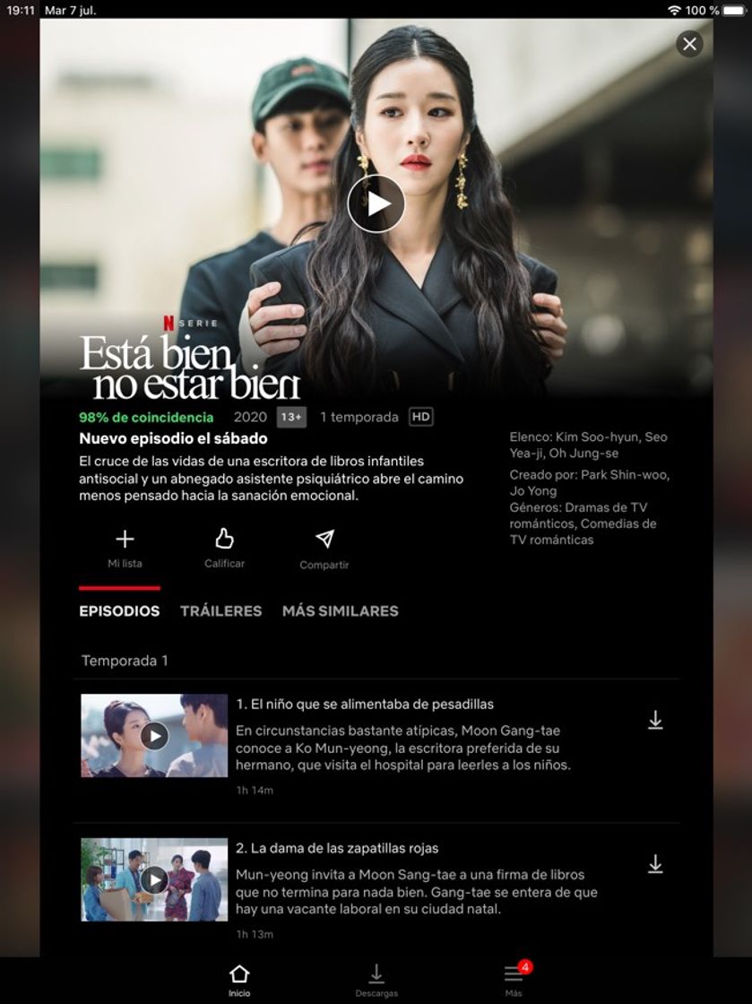 Serie Esta bien no estar bien