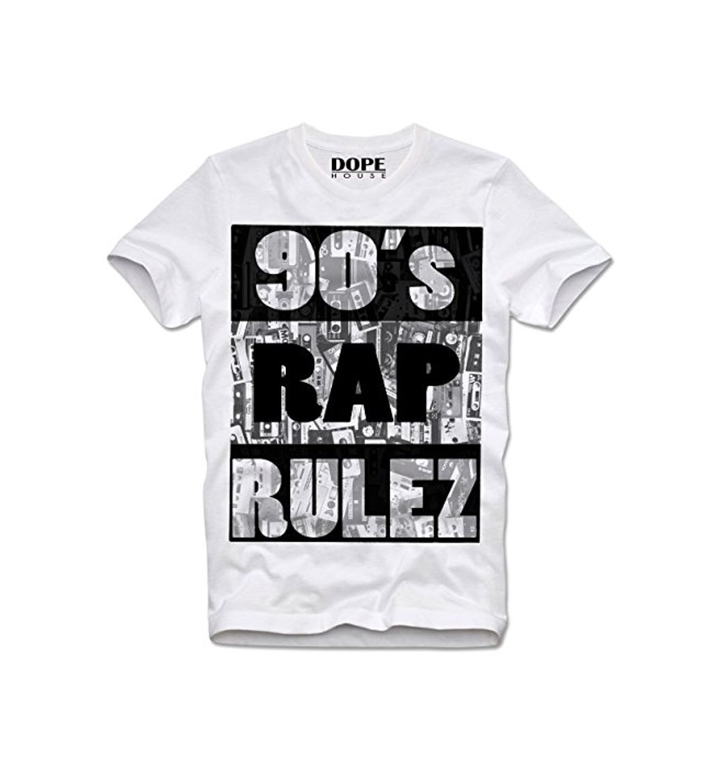 Fashion DOPEHOUSE T-Shirt Camiseta 90s RAP HIP HOP TAPES BIGGIE RETRO GANGSTER GANGSTA