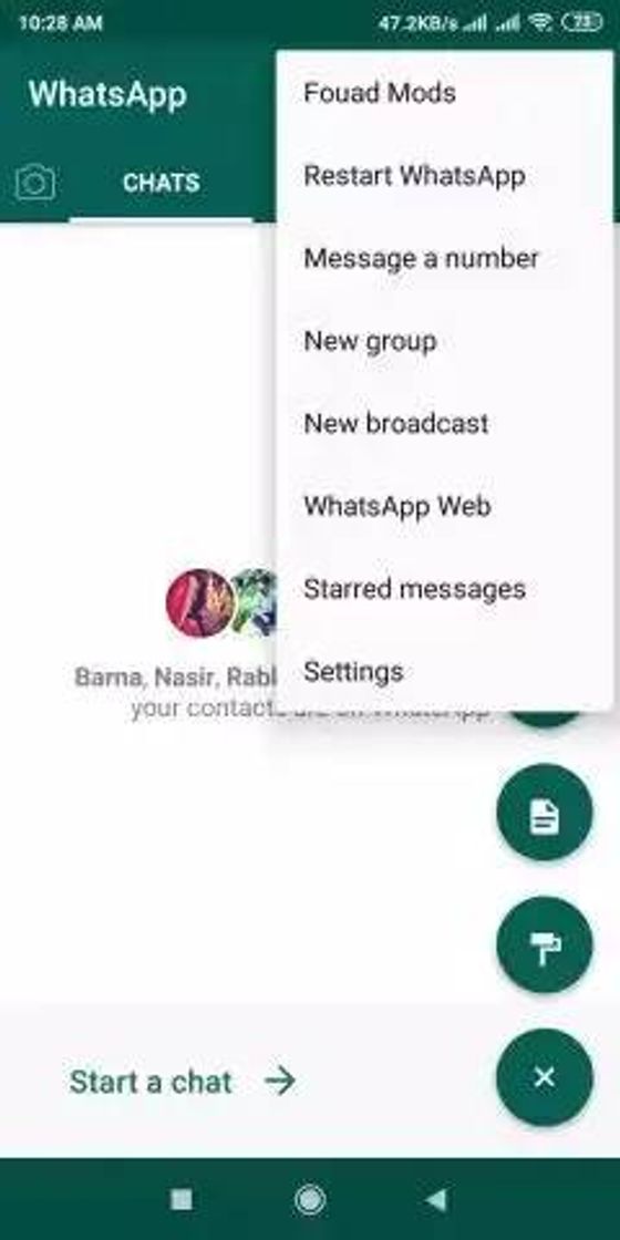 App Fouad WhatsApp 