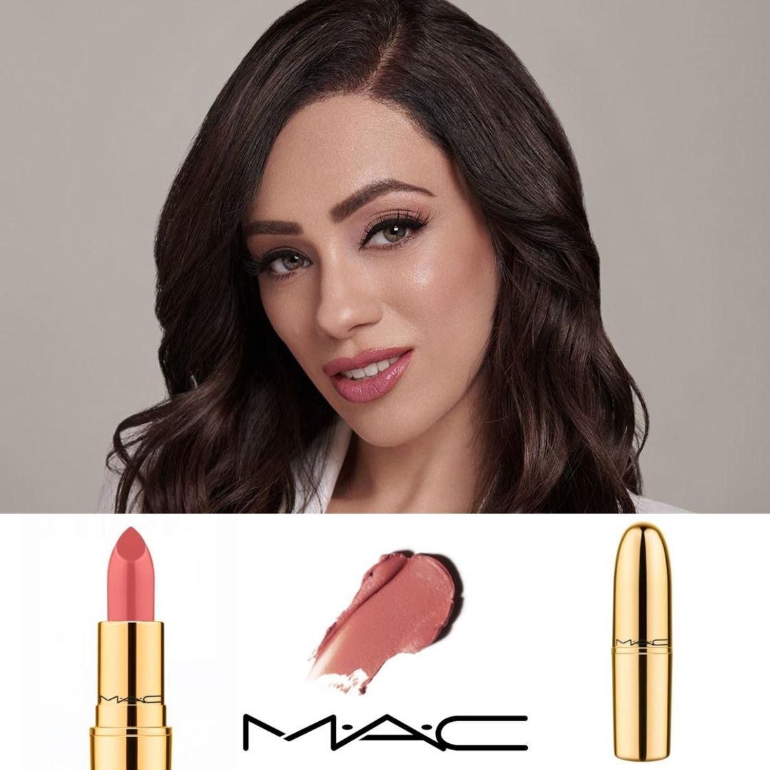 Producto Labial Mac Rosy mcmichael 