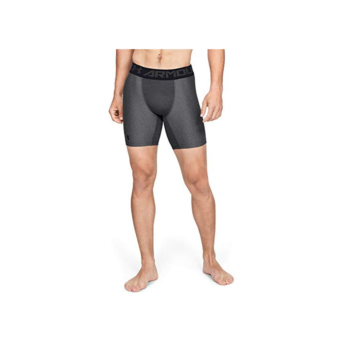 Moda Under Armour Heatgear Armour 2.0 Comp Shorts Pantalón Corto, Hombre, Gris