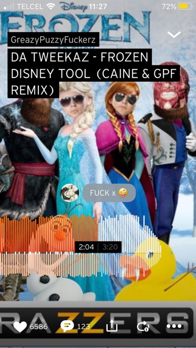 Canción da tweekaz - frozen disney tool (caine & gpf remix)