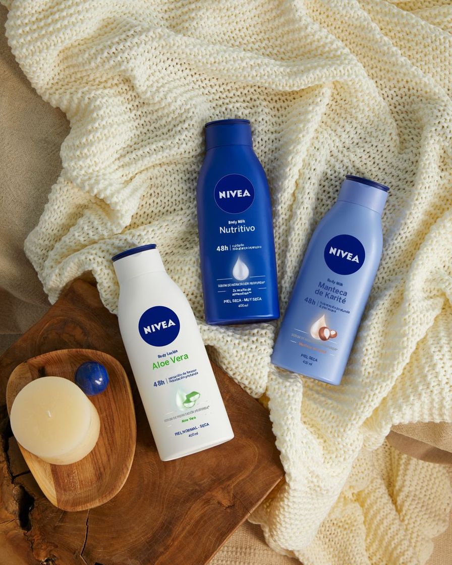 Social NIVEA Triplo Body Milk Nutritivo - Pack de 3 x 400 ml
