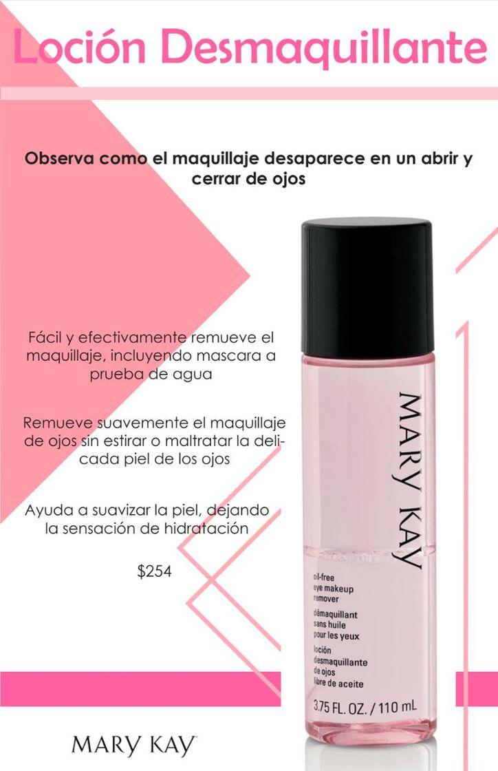 Moda Loción desmaquillante, MaryKay