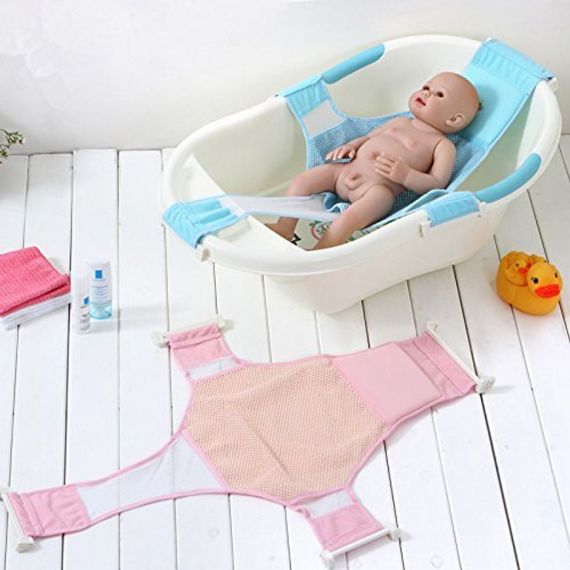 Social StillCool Recién Nacido Asiento baño del bebé Accesorios de baño de Soporte
