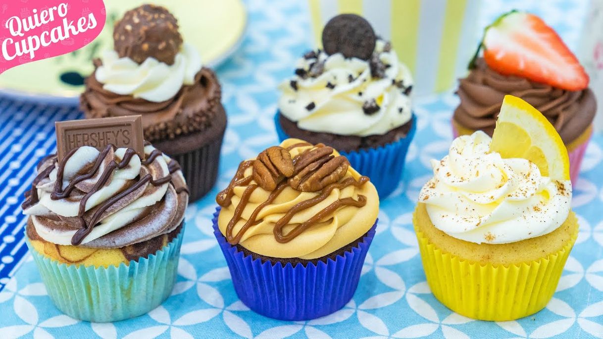 Moda HAZ 6 TIPOS DE CUPCAKES DIFERENTES CON 1 SOLA MASA ...