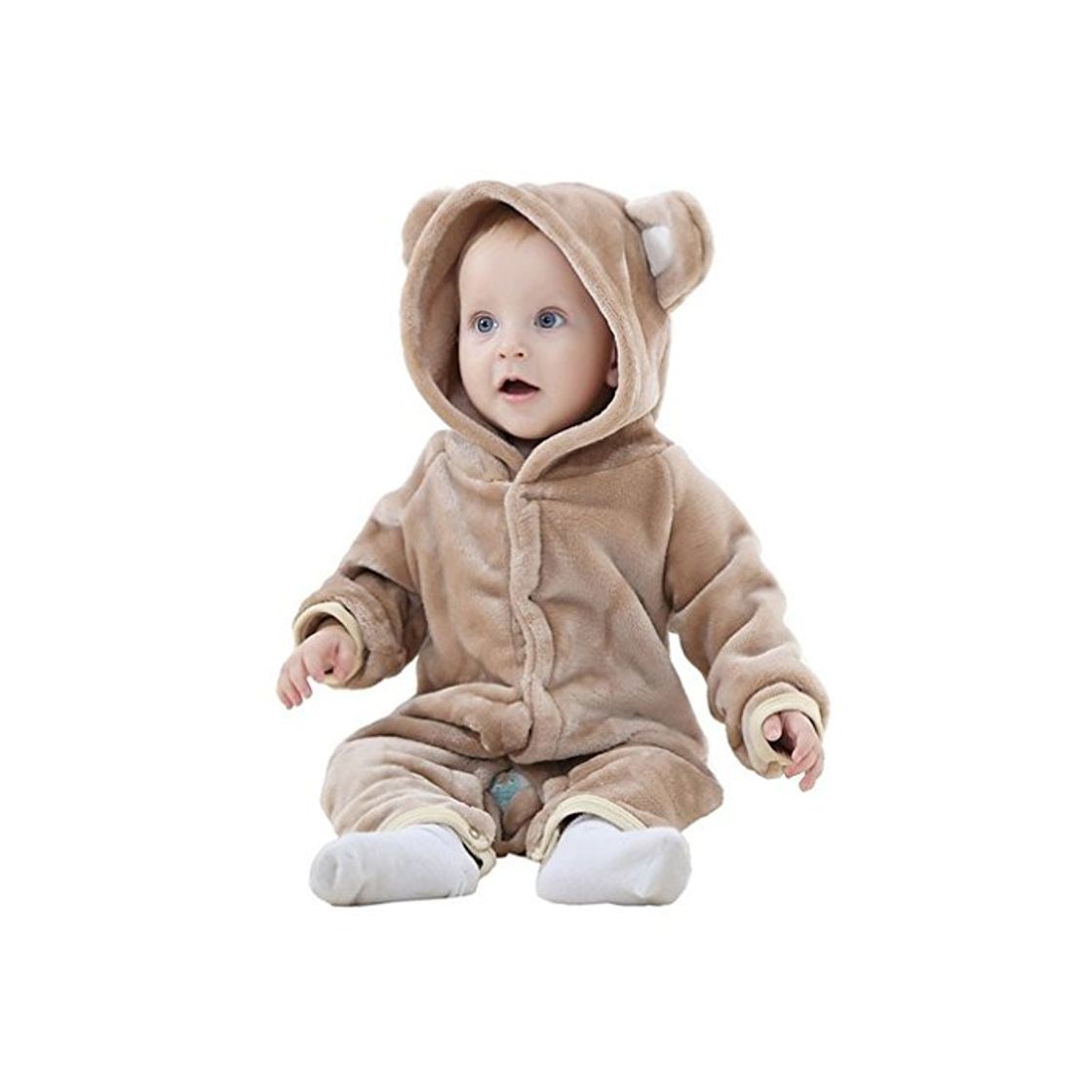 Fashion MICHLEY Bebés Ropa Oso Pelele de Niños Niñas del Otoño e Invierno