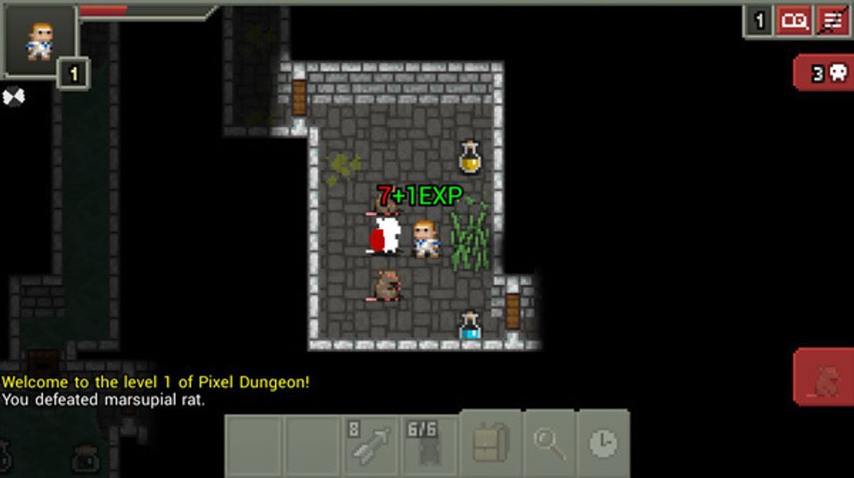 Videojuegos Pixel Dungeon