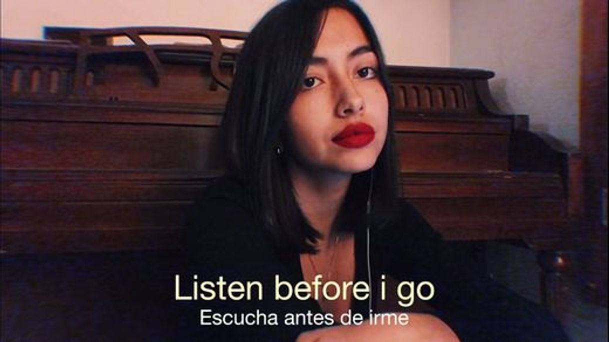 Social listen before i go-Billie Eilish (cover español) 🥰🥰🥰