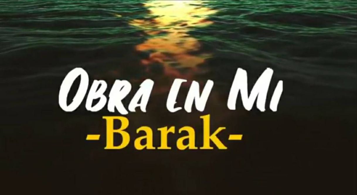 Canción Obra en mi - Barak ft. Redimi2