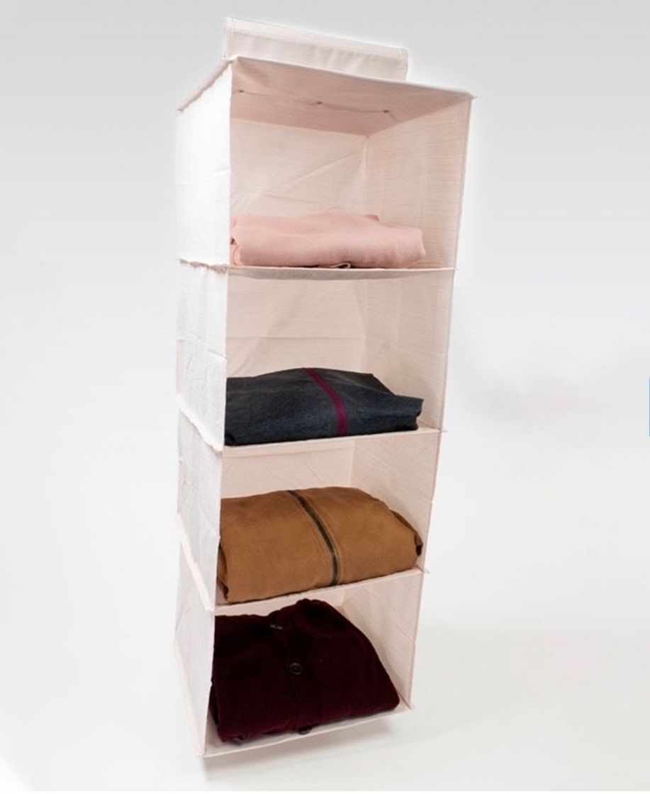 Moda Organizador de tela para closet miniso