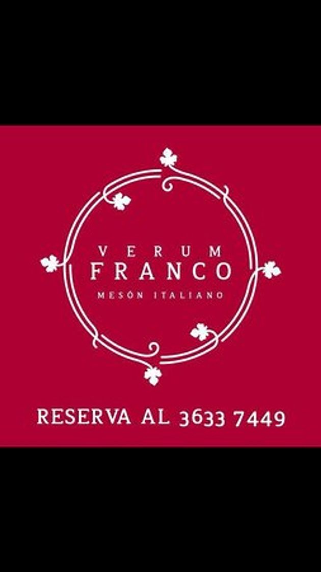 Restaurantes Verum Franco Mesón Italiano