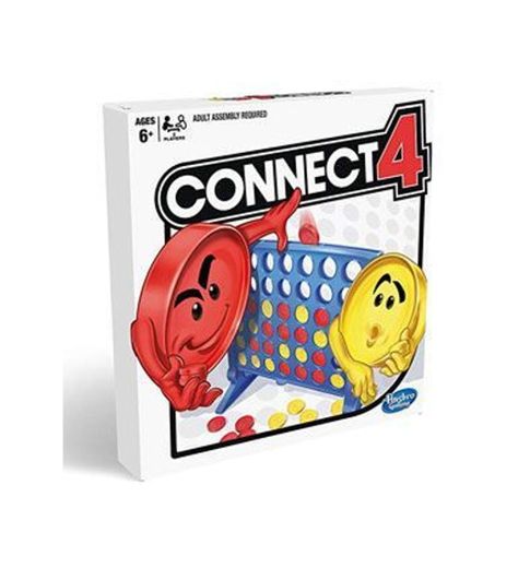 Hasbro Gaming Juego de Habilidad Conecta 4, Multicolor, única