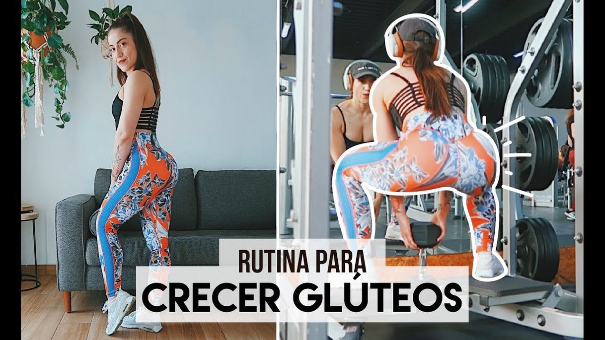 Moda RUTINA PARA CRECER GLÚTEOS EN GYM🍑🍑🍑