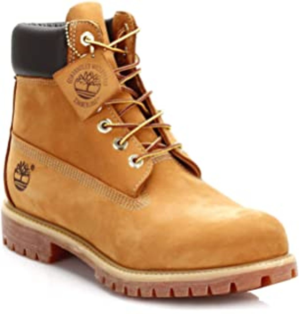 Fashion Timberland 6 inch Premium Waterproof, Botas para Hombre, Amarillo