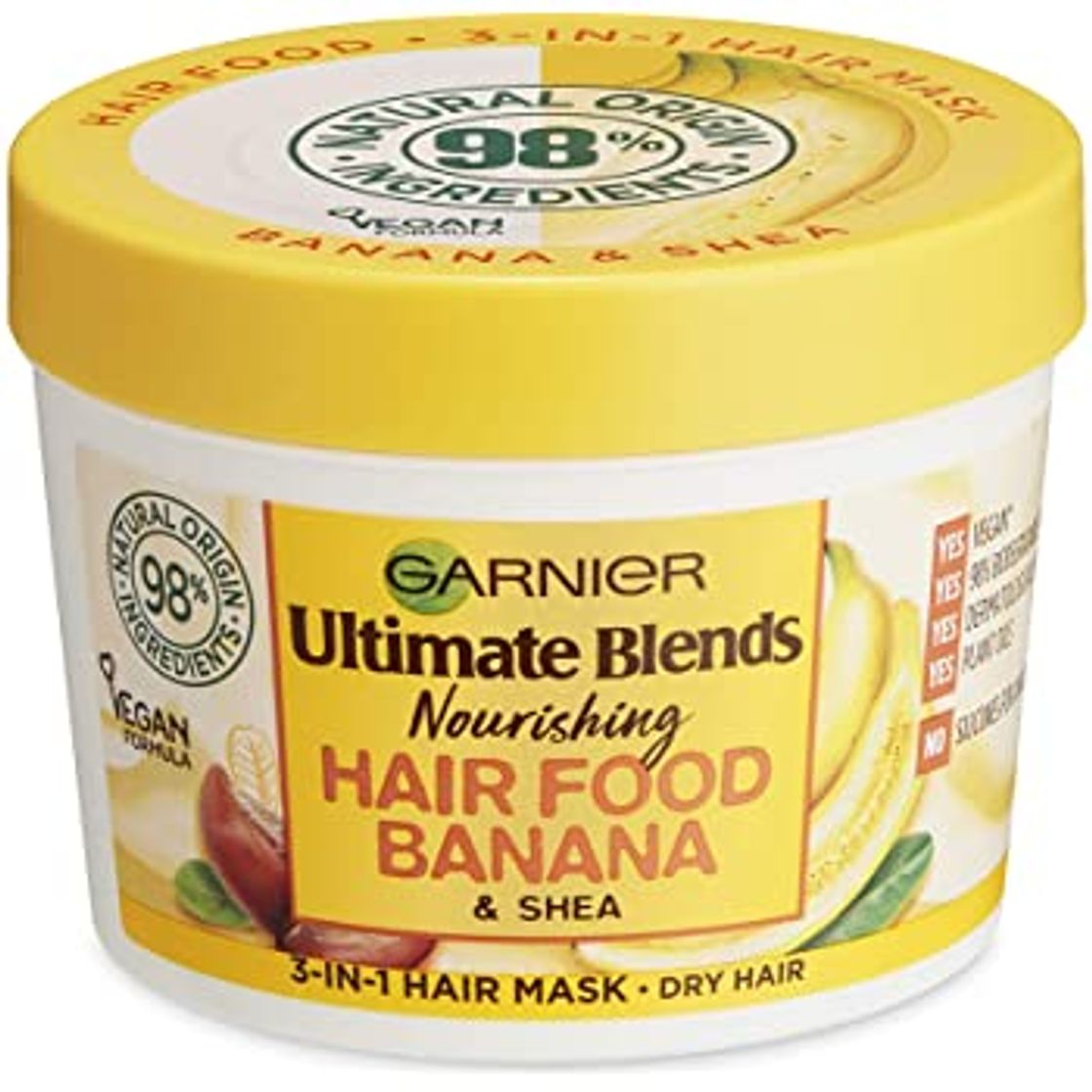 Belleza Garnier Fructis Hair Food Mascarilla Capilar Aloe Hidratante Pelo Normal - 3