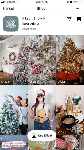 Filtros de instagram para Navidad 