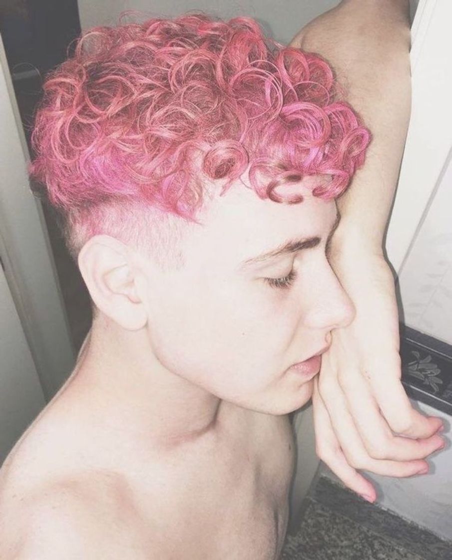 Fashion Pink Hair style 