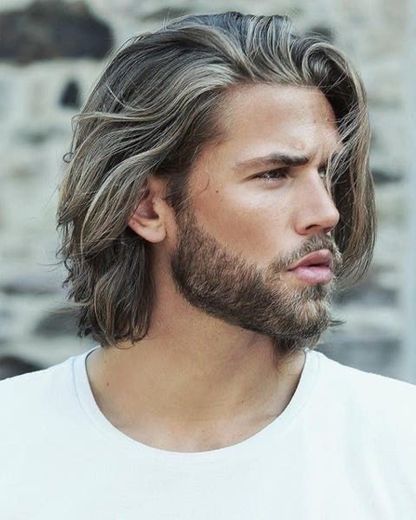 Long Hair Style for men 
