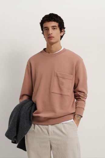 Basic Pocket Sweatshirt 
