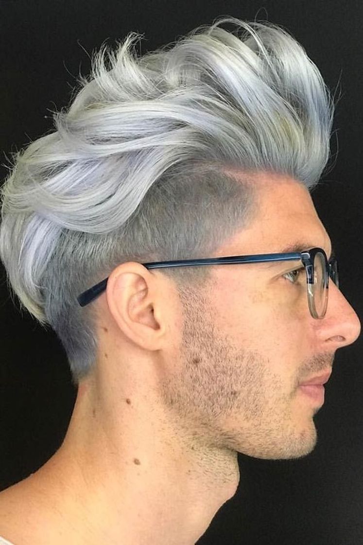 Fashion White Hair style 