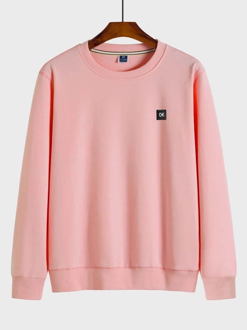 Moda Sudadera rosa pastel