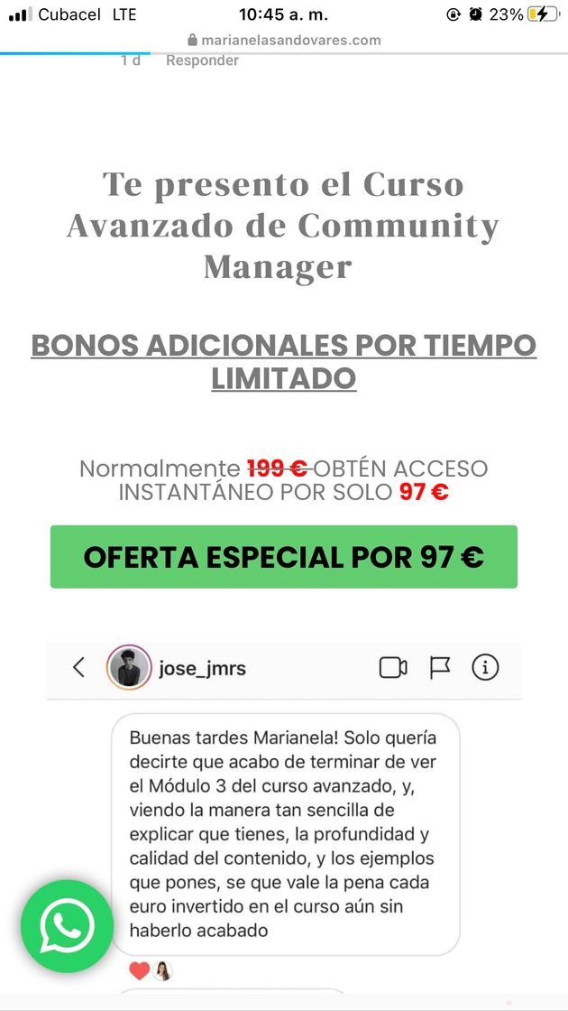 Social ᴍᴀʀɪᴀɴᴇʟᴀ sᴀɴᴅᴏᴠᴀʀᴇs (Curso Community Manager)