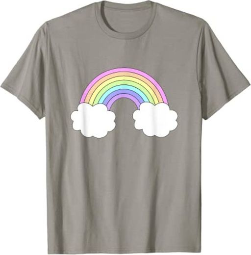 Pastel Colors Retro Rainbow T-Shirt