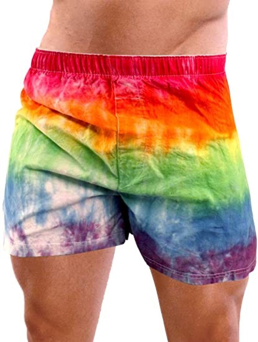 Moda Rainbow Boxers para hombre o mujer