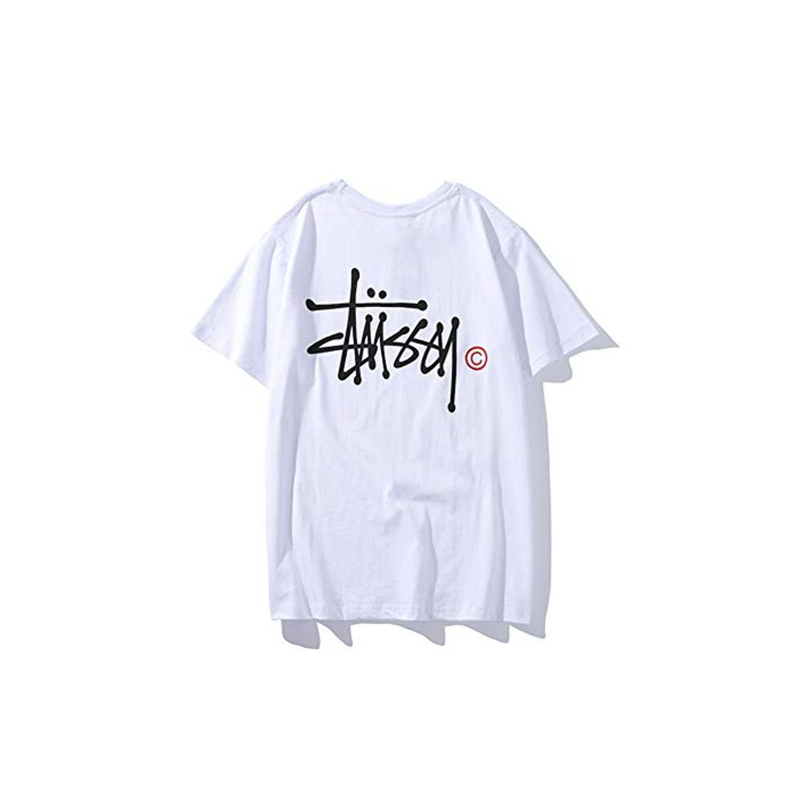 Producto JIGAN Camiseta Unisex Camiseta niño niña Stuss.y Camiseta Casual Estampado Suelto Manga