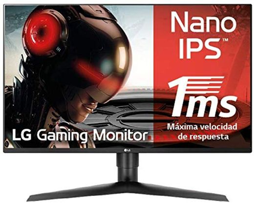 LG 27GL850-B - Monitor Gaming QHD de 68.6 cm/27", con Panel NanoIPS
