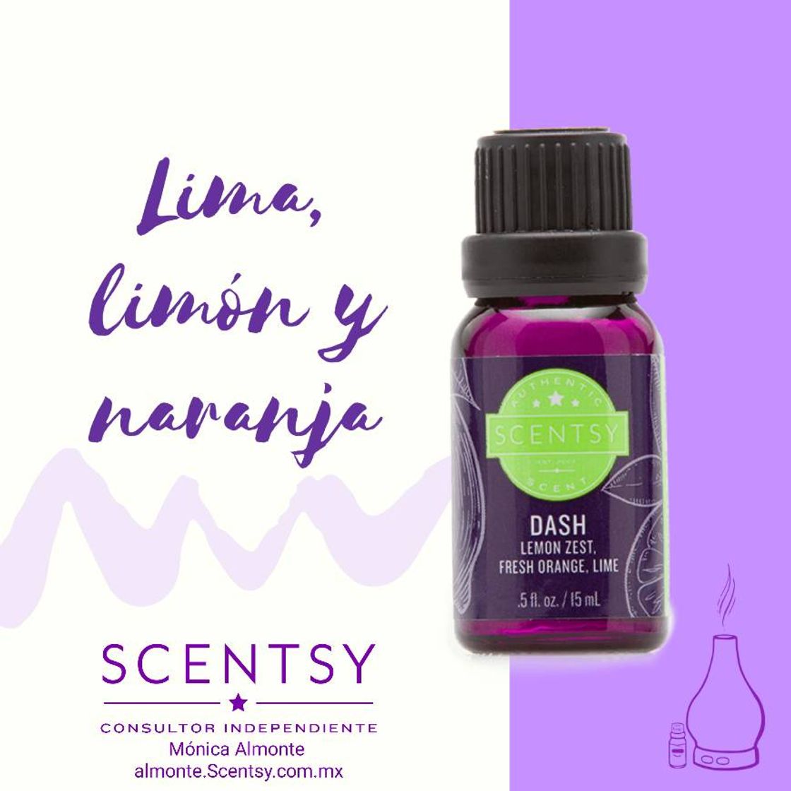 Producto Aceite Esencial Dash