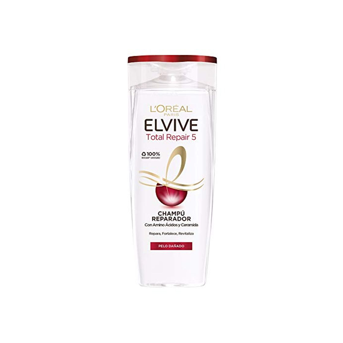 Belleza L'Oreal Paris Elvive Total Repair 5 Champú Reparador para El Pelo Dañado