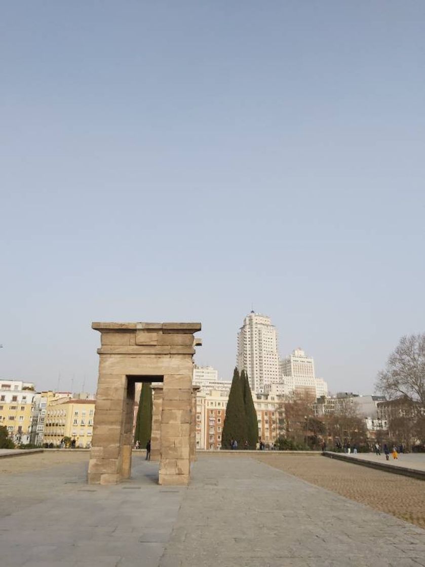 Lugar Templo de Debod