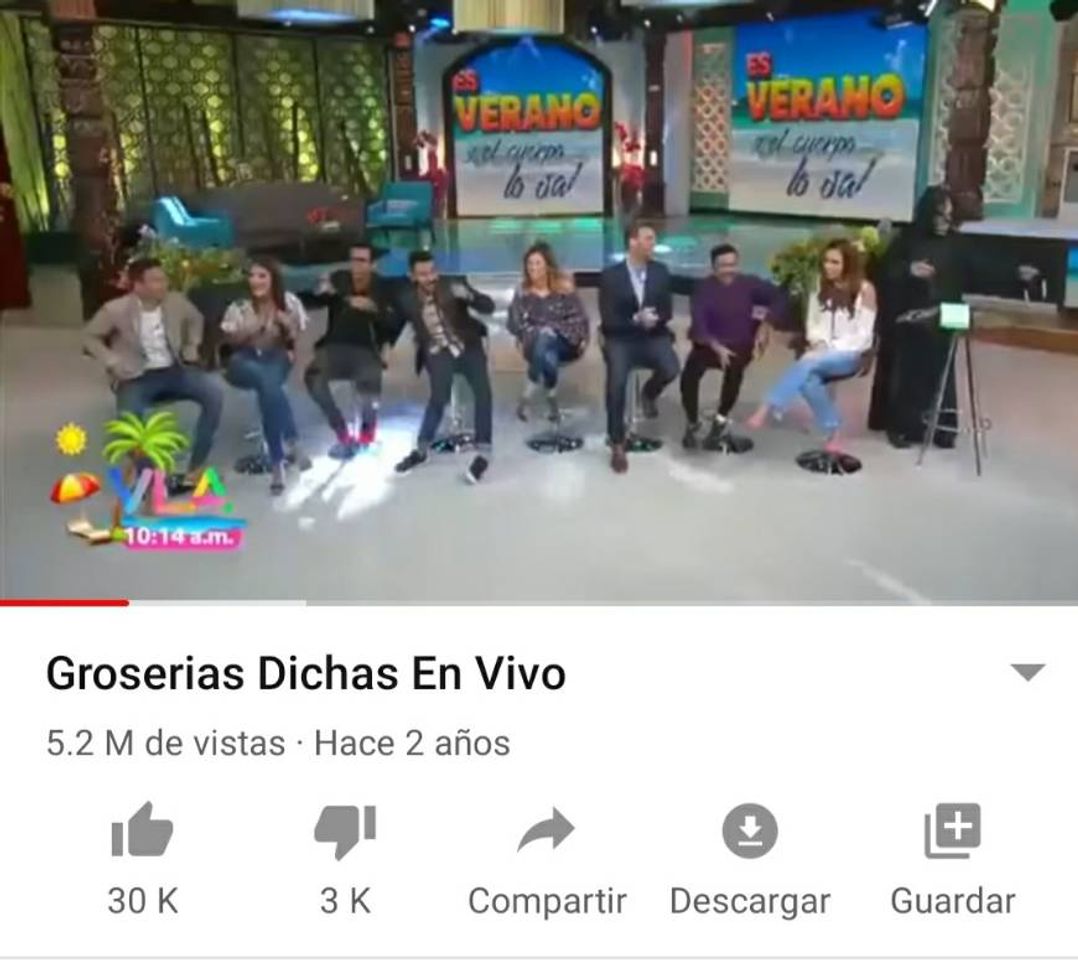 Moda Groserías dichas en vivo 