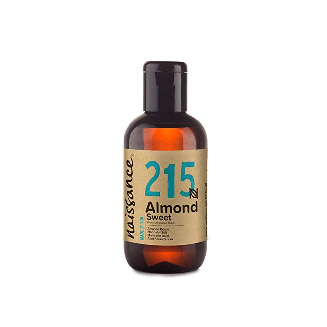 Belleza Naissance Aceite de Almendras Dulces n. º 215-100ml - 100% natural para