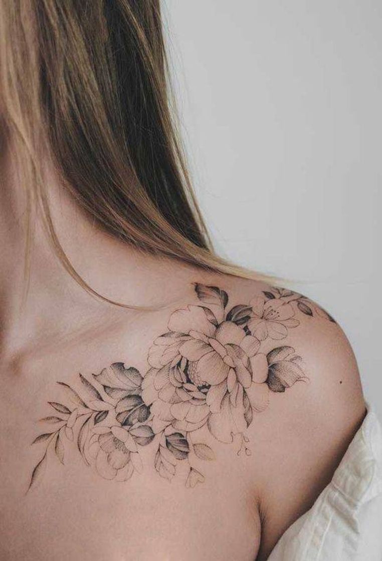 Social Tatuagem de flor 