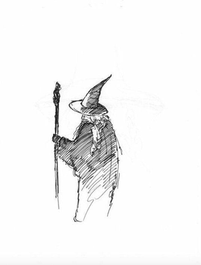 Social Tatuagem inspiração Gandalf 