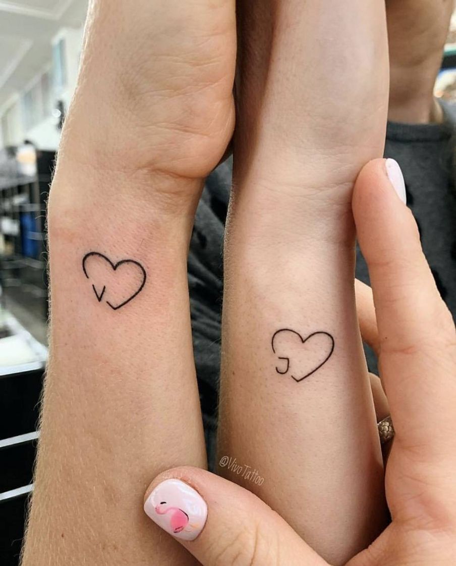 Social Tatuagem casal/amigos 