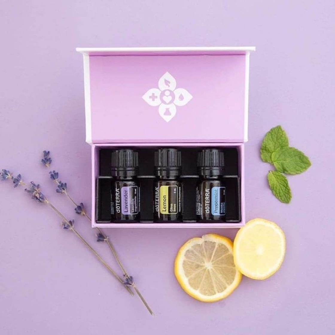 Beauty doTERRA Essential Oils Introductory Kit de 3 aceites.