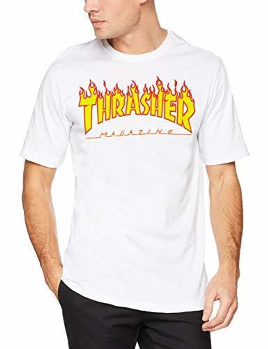 Social THRASHER TRUTSH05749 Camiseta, Blanco