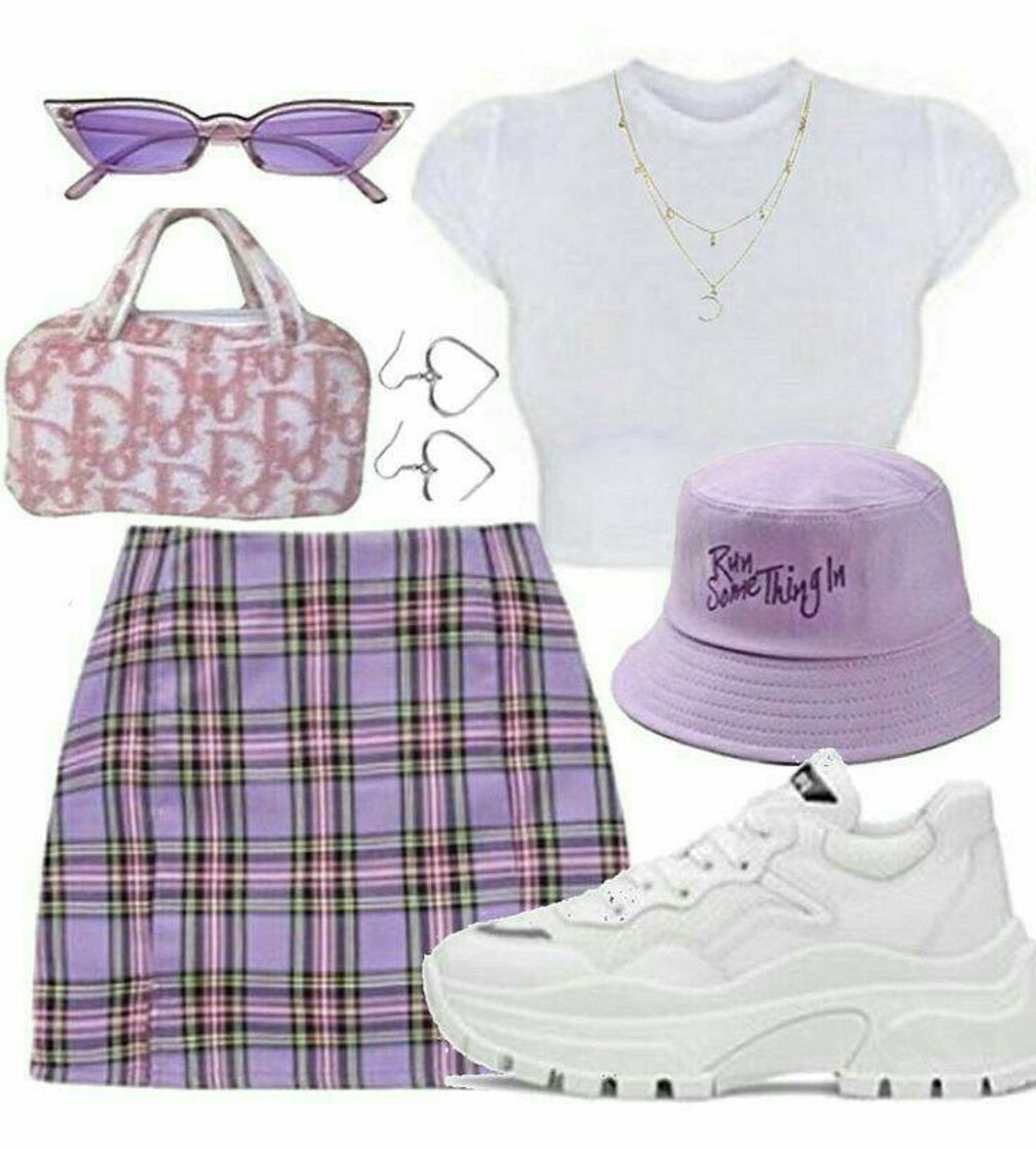 Social Outfit en morado 