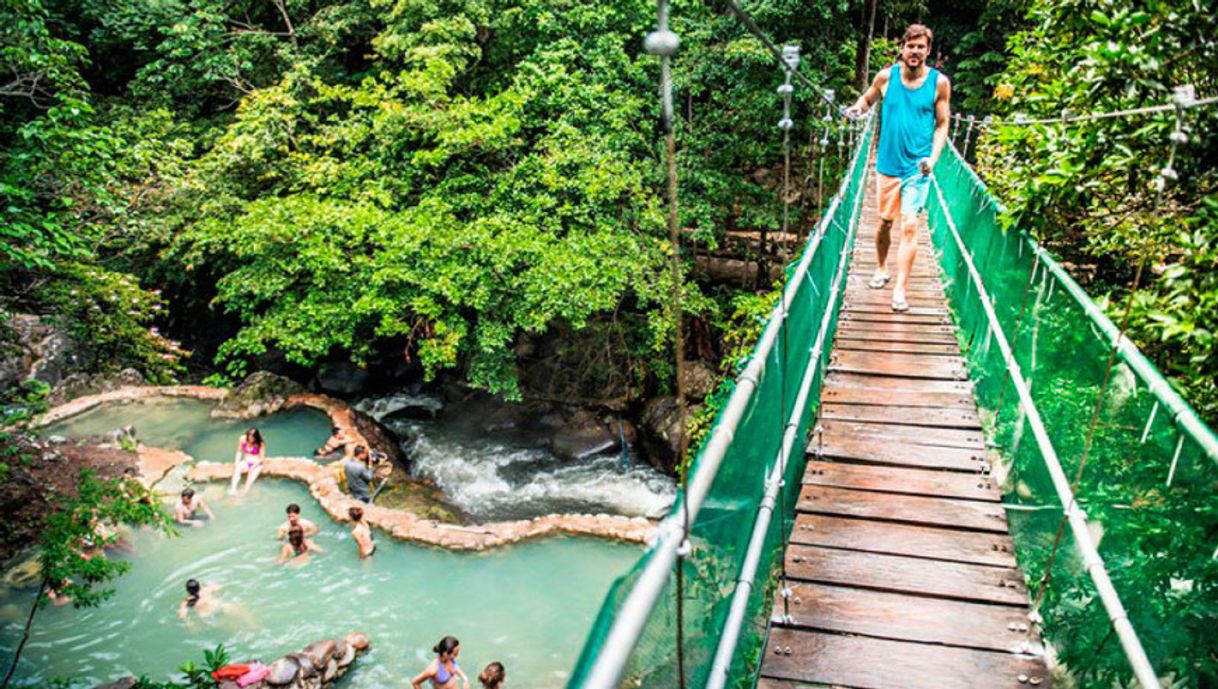Lugar Aguas Termales Hacienda Santa Maria Volcan Rincon de la Vieja