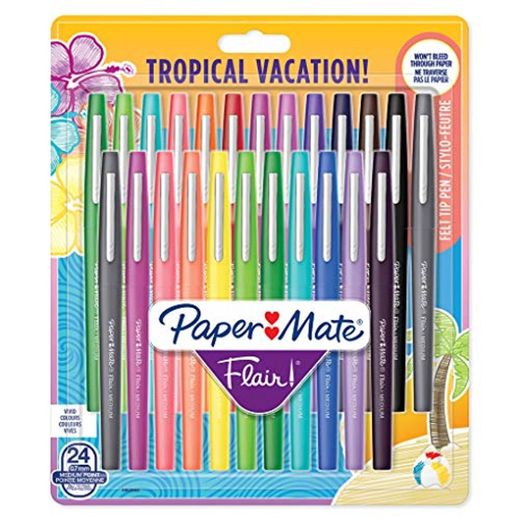 Paper Mate Flair rotuladores de punta de fieltro mediana