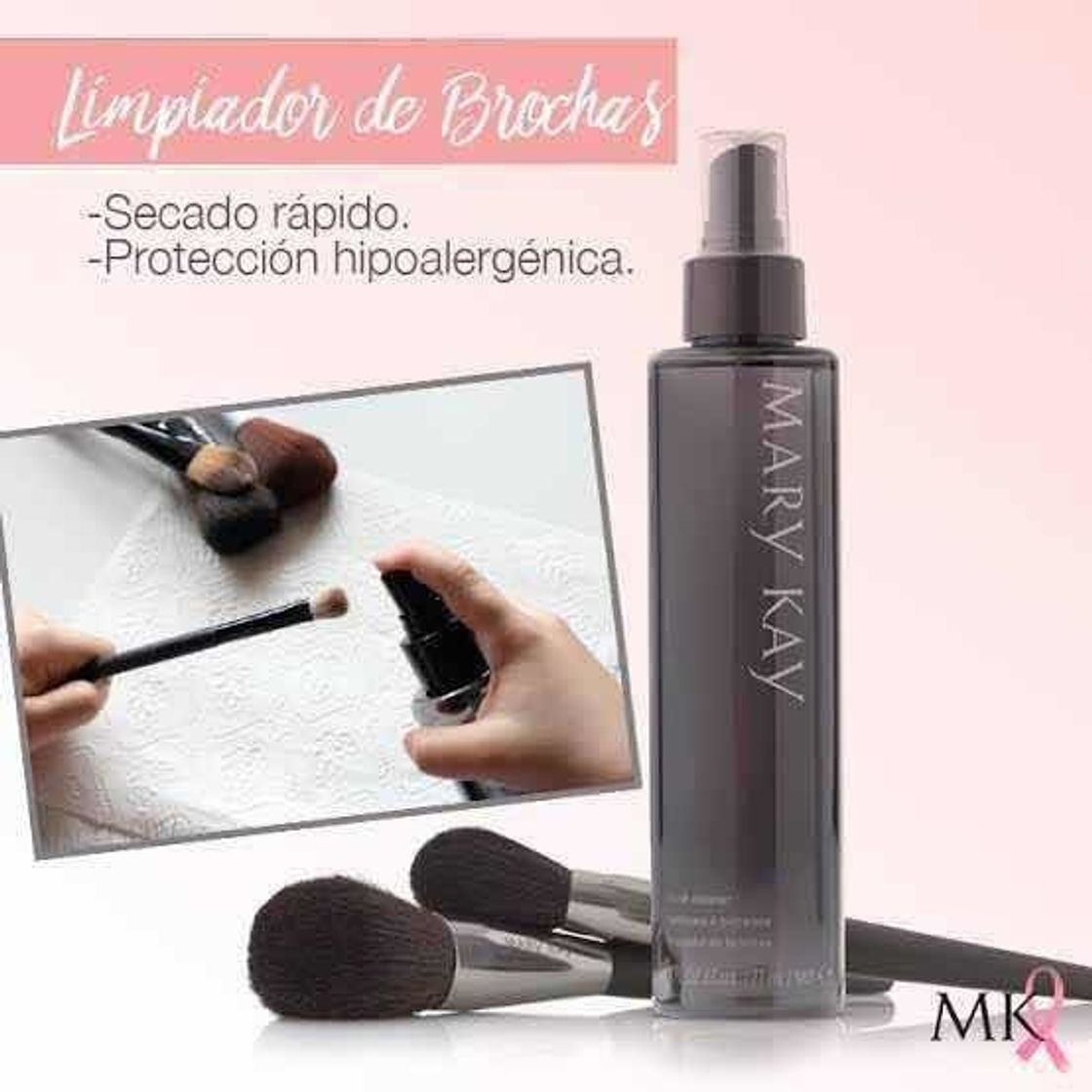 Social Limpiador de brochas Mary Kay