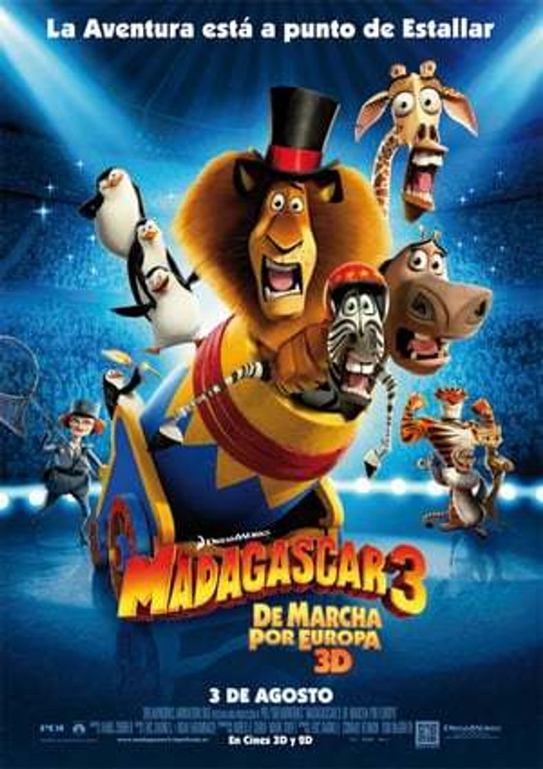 Película Madagascar 3: De marcha por Europa