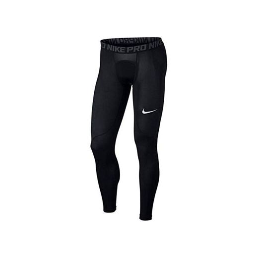 NIKE Pro Tights Leggins, Hombre, Negro