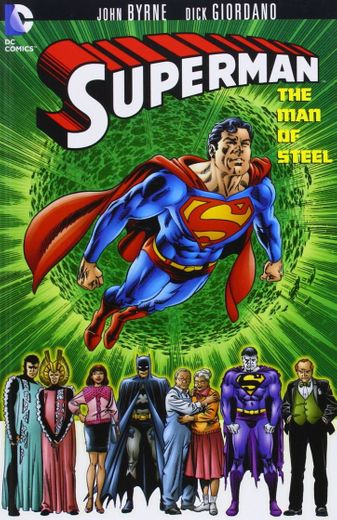 SUPERMAN THE MAN OF STEEL HC 01